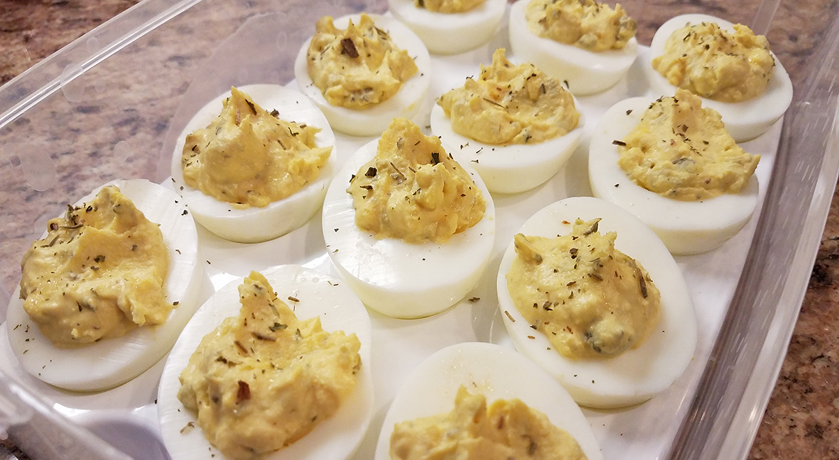 French Deviled Eggs